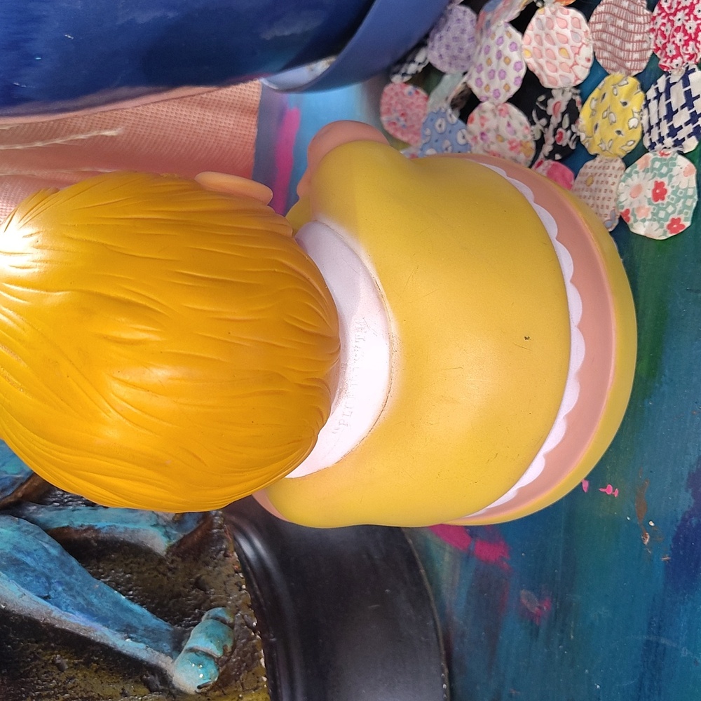 VINTAGE UNEEDA DOLL CO PLUM PEES SQUEAKY DOLL RUBBER SQUEAK TOY - Picture 4 of 9